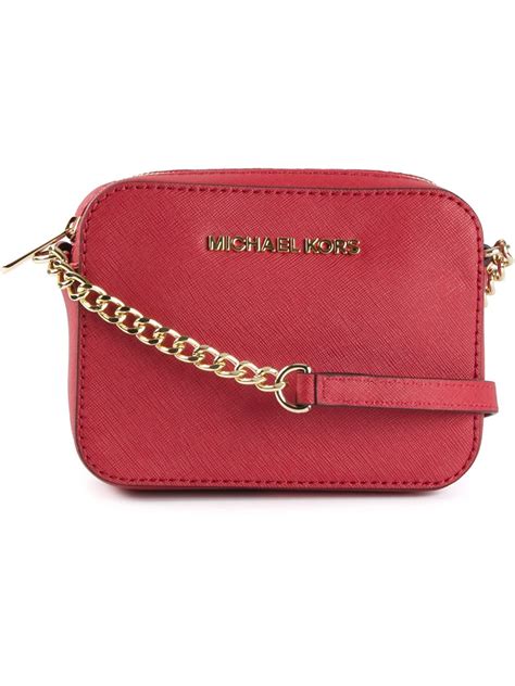 michael kors red|Michael Kors crossbody red.